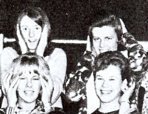 Classmates: Top left - Kathy Wachter Appel , Bottom right - Pam Metzger Bulik